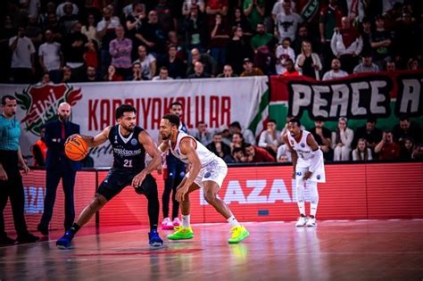 P. Karşıyaka FIBA Şampiyonlar Ligi son 16 turu K Grubu dördüncü maçında ya